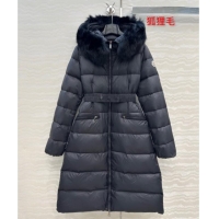 Inexpensive Moncler Boedic Long Down Jacket ML090403 All Black 2025