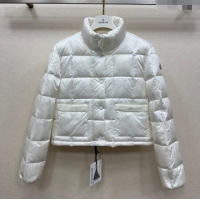 Best Quality Cheap Moncler Quilted Down Jacket ML090405 White 2025