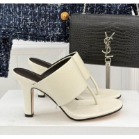 New Cheap The Row Signum 90MM Sandal in Calfskin TR1401 White 2025