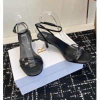 New Stylish The Row Calfskin Sandals in Calfskin TR1402 Black 2025