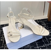 ​Top Quality The Row Calfskin Sandals in Calfskin TR1402 White 2025