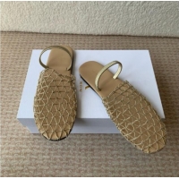 Cheap The Row Weave Mule TR051601 Light Brown