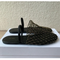 Best Quality The Row Weave Mule TR051607 Black 2025