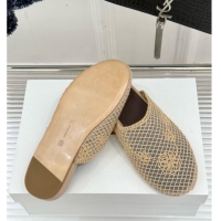 Hot Sale The Row Weave Mesh Mule TR052807 Beige 2025