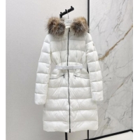 New Fashion Moncler Long Down Jacket M091841 White 2025