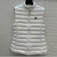 New Release Creation Moncler Down Vest M091844 White 2025