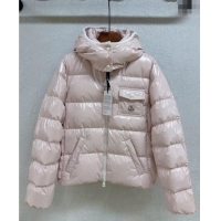 Grade Quality Moncler Short Down Jacket M091847 Pink 2025