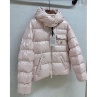 Grade Quality Moncler Short Down Jacket M091847 Pink 2025