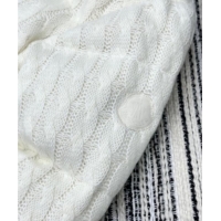 Inexpensive Moncler Knit Down Jacket M091857 White 2025