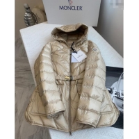 Grade Quality Moncler Argenno Down Jacket M091859 Beige 2025