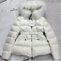 Luxury Cheap Moncler Boedic Down Jacket ML92604 White 2025 Top Quality