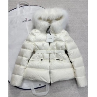 Luxury Cheap Moncler Boedic Down Jacket ML92604 White 2025 Top Quality