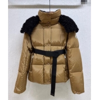Fashion Cheap Moncler Castetnou Down Jacket 1014 Gold-Tone 2025