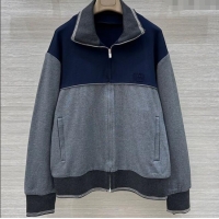 Buy Discount Miu Miu Patchwork Jacket 0717 Grey/Blue 2025