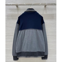 Buy Discount Miu Miu Patchwork Jacket 0717 Grey/Blue 2025