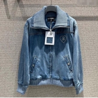 New Fashion Chanel Coco Beach Denim Jacket 0620 Blue 2025