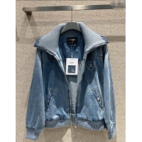 New Fashion Chanel Coco Beach Denim Jacket 0620 Blue 2025