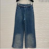Affordable Price Chanel Denim Jeans with Chain Charm 0620 Blue 2025