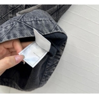 Super Quality Chanel Denim Dress with Camellia 0704 Black 2025