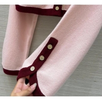 ​Affordable Price Chanel Cashmere Knit Cardigan 0716 Pink 2025