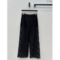 Top Quality Chanel Lace Pants 0717 Black 2025