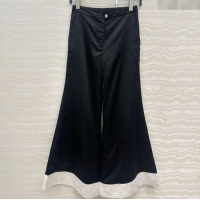 Good Quality Chanel CC Allover Pants 0717 Black/White 2025