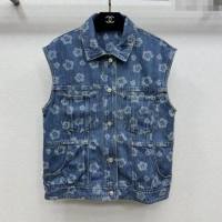 Good Looking Chanel Denim Vest CH072511 Blue 2025