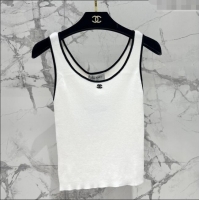 Reasonable Price Chanel Knit Vest CH072520 White 2025