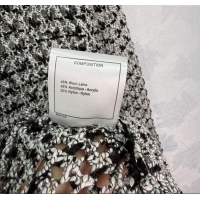 Buy Cheapest Chanel Crochet Cardigan 0813 Black 2025