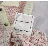 ​Best Price Chanel Cashmere Vest 0814 Light Pink 2025