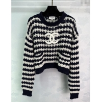 Best Price Chanel Wool Sweater 0812 Black 2025