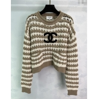 Classic Specials Chanel Wool Sweater 0812 Brown 2025