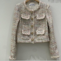 ​Well Crafted Chanel Tweed Jacket CH82114 Multicolor 2025