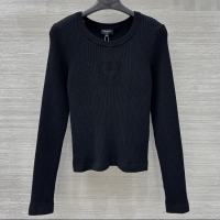 ​Grade Quality Chanel Knit Sweater CH82122 Black 2025