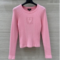 Well Crafted Chanel Knit Sweater CH82123 Pink 2025