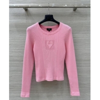 Well Crafted Chanel Knit Sweater CH82123 Pink 2025