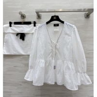Traditional Discount Chanel Blouse CH82127 White 2025