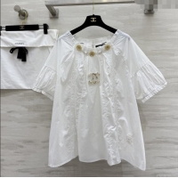 Reasonable Price Chanel Top CH82136 White 2025