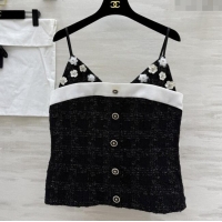 Unique Grade Chanel Tweed Vest CH82120 Black 2025
