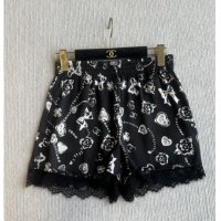 Top Quality Chanel Shorts CH082907 Black 2025