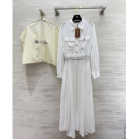 Buy Inexpensive Loro Piana Dress L090208 White 2025