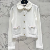 ​Traditional Specials Chanel Cashmere Cardigan CH090401 White 2025