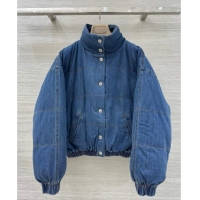 Grade Quality Chanel Denim Down Jacket CH0904069 Blue 2025
