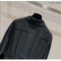 Buy New Cheap Chanel Shirt CH090504 Black 2025