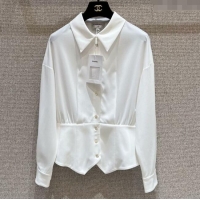 Pretty Style Discount Chanel Shirt CH090504 White 2025