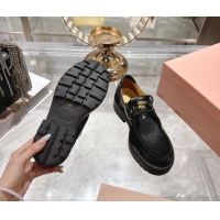 Buy Luxury Miu Miu Mohair and Leather Laced-up Shoes Black 5E964D 1025001 2025