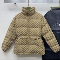 Buy Discount Gucci GG Down Jacket GG110613 Beige 2025