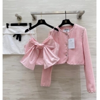Reasonable Price Chanel Bow Vest CH82113 Pink 2025