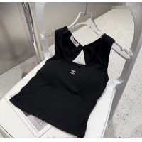 Traditional Discount Chanel Jewel CC Vest 0911 Black 2025