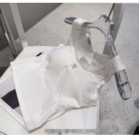 Top Quality Chanel Jewel CC Vest 0911 White 2025